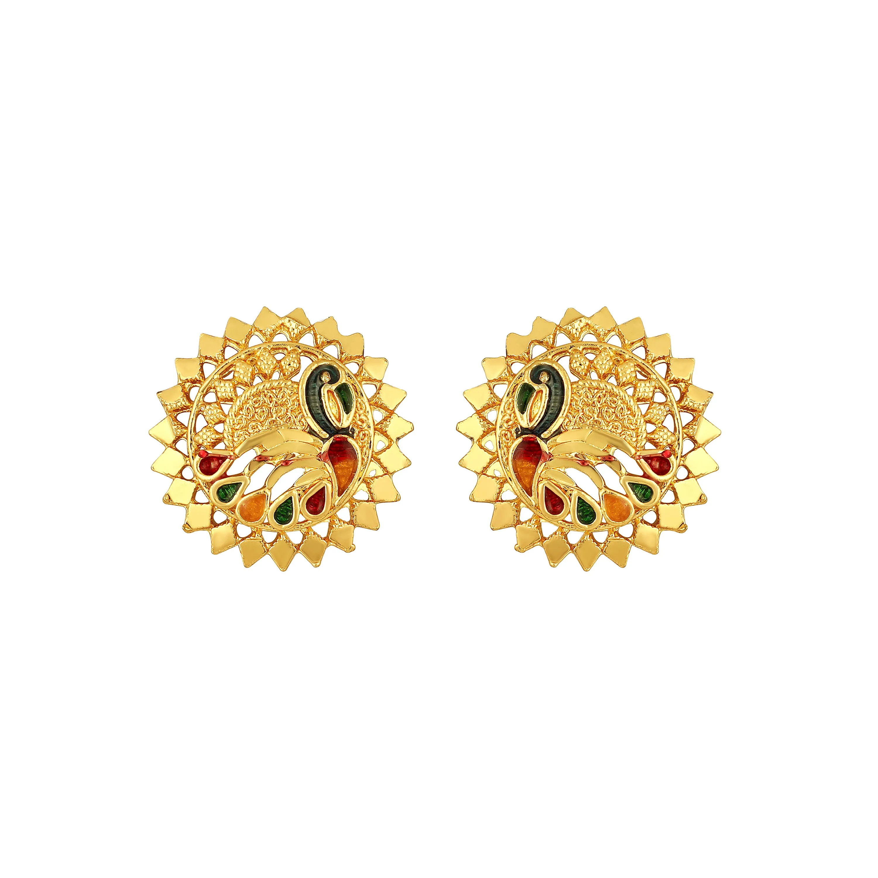 Multicolour Meenakari Work Necklace Set