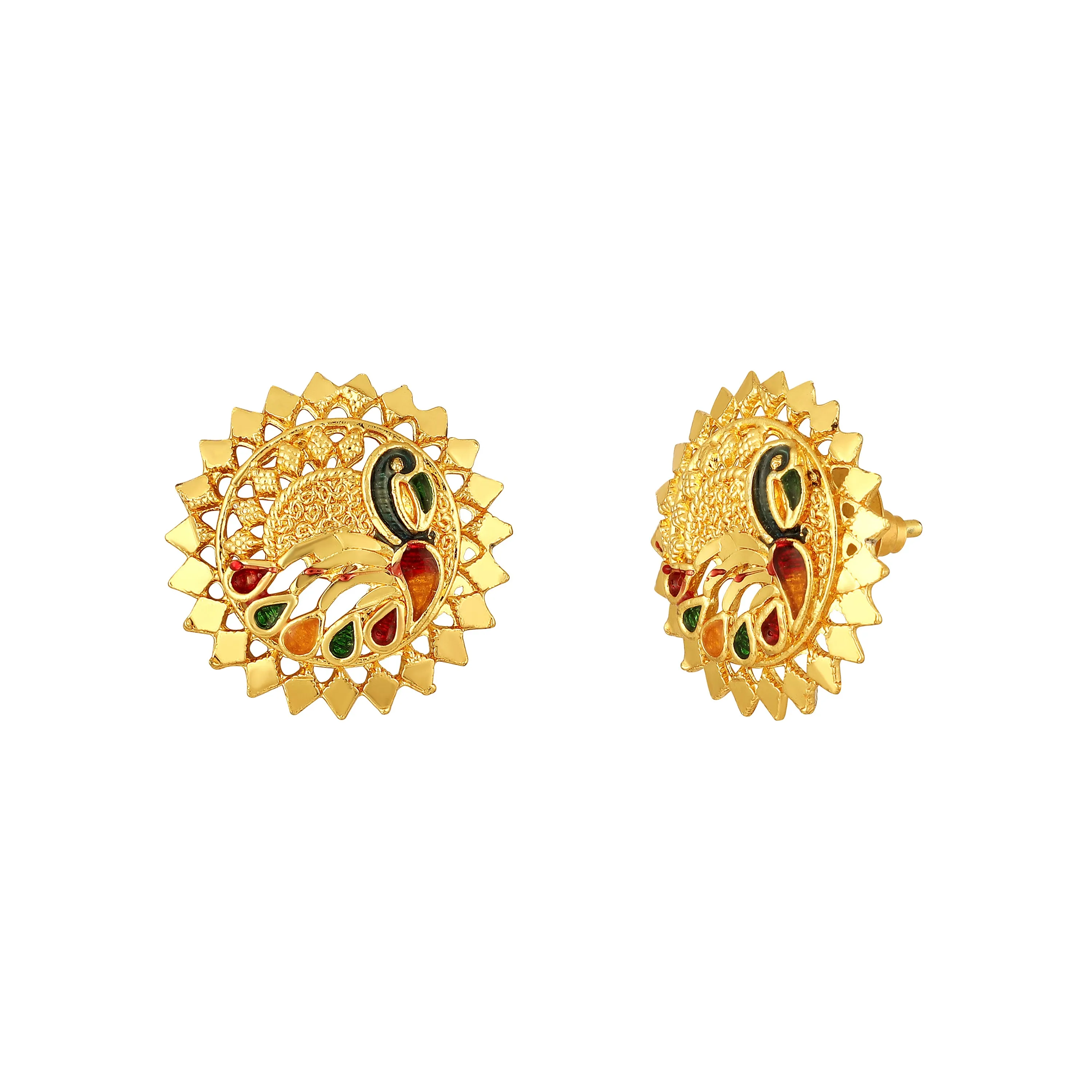 Multicolour Meenakari Work Necklace Set