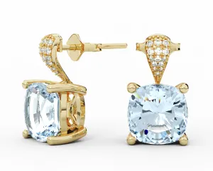Natural Round Brilliant Cut Diamonds Earrings 502-E07562AQ