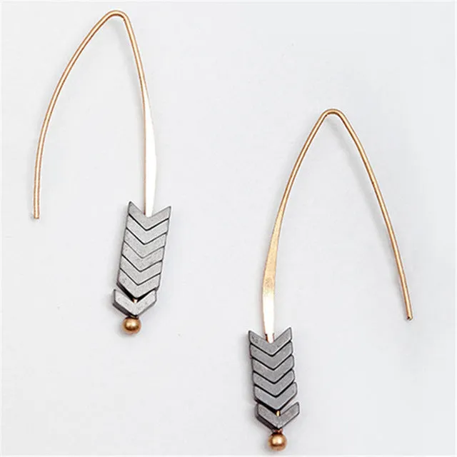 Natural Stone Simple Earings