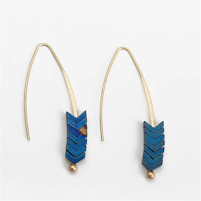 Natural Stone Simple Earings