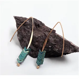 Natural Stone Simple Earings