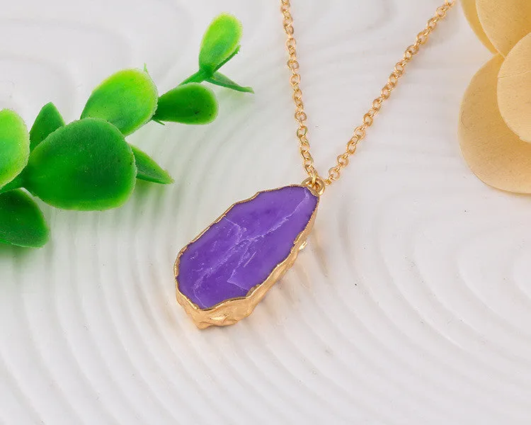Natural Stone/Crystal Necklace