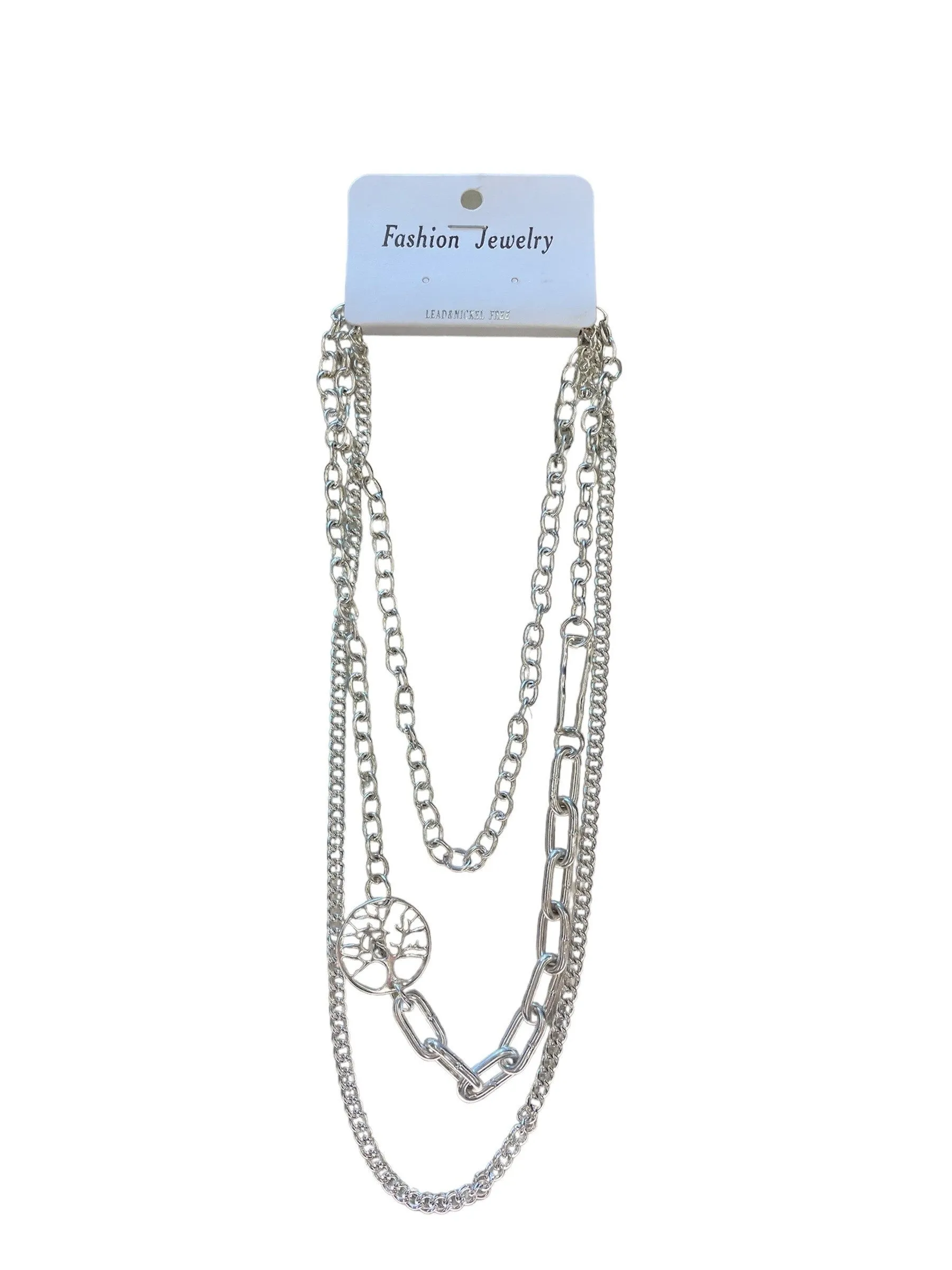 Necklace Short Silver