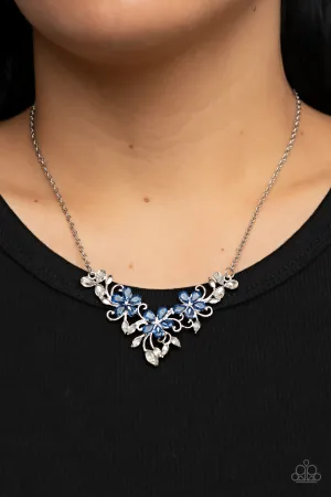 Necklaces Floral Fashion Show - Blue