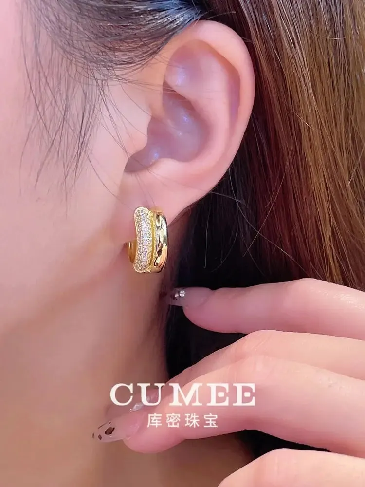 New Light Luxury Fashionable Small Earrings