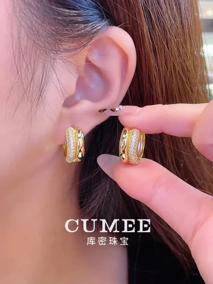 New Light Luxury Fashionable Small Earrings
