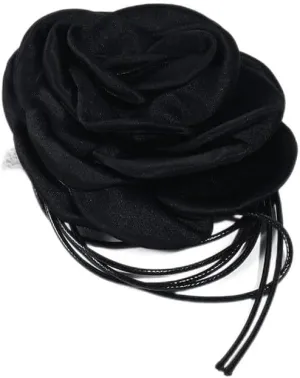 Novelty Flower Choker for Women Handmade Adjustable Bohemian Floral Collar Choker Necklace