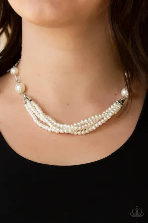 One WOMAN Show - White Necklace