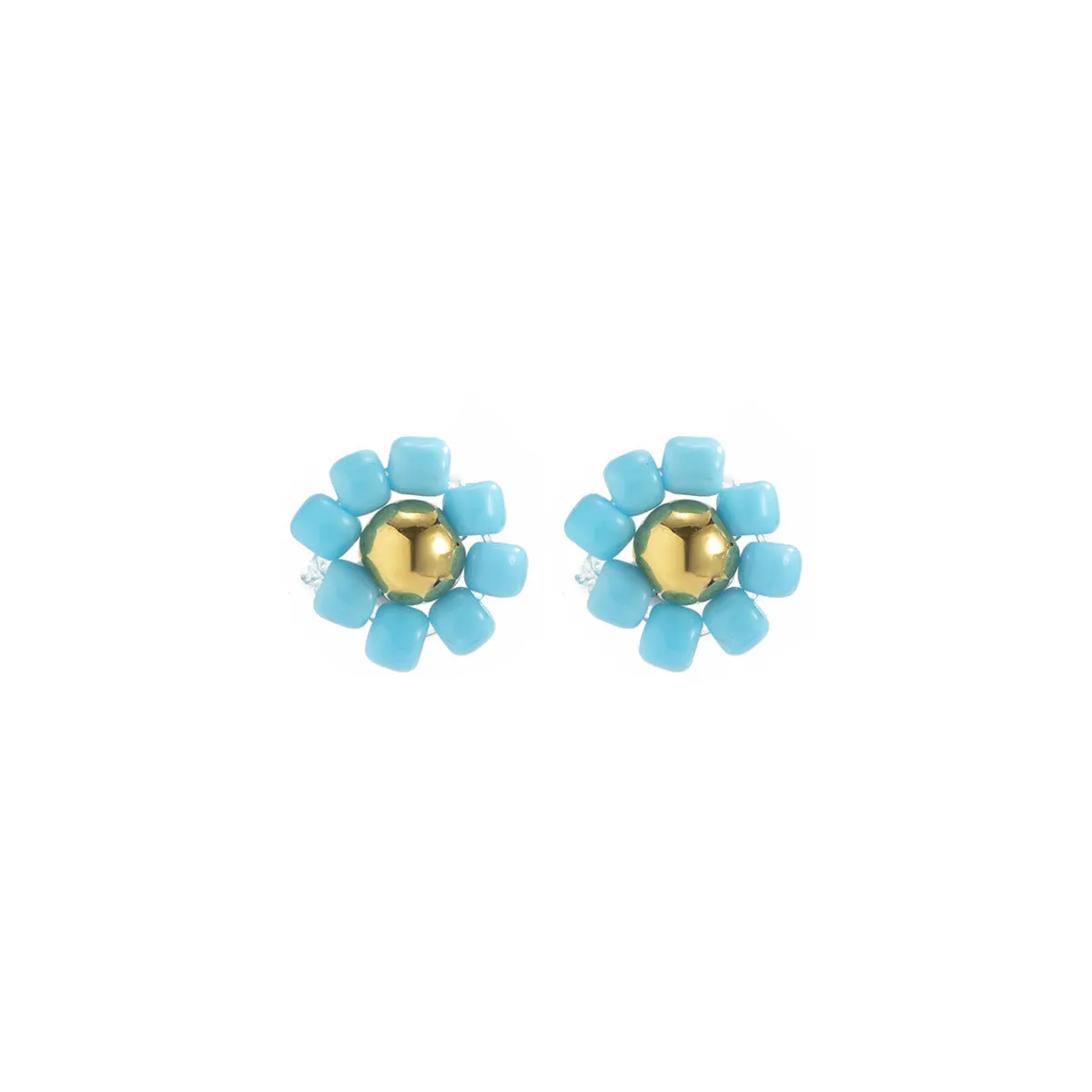 Ornaments Small Daisy Earrings Simple Sweet And Cool