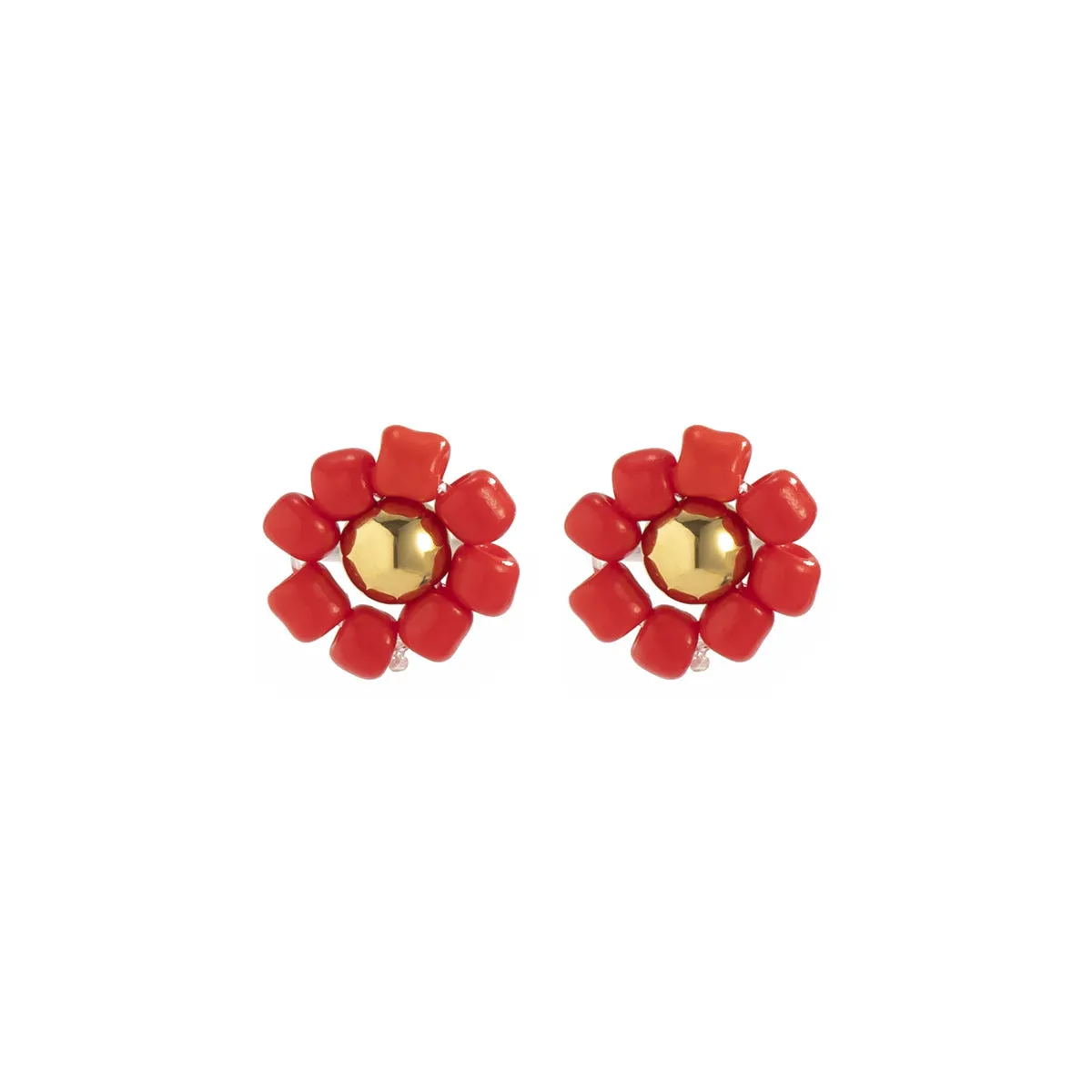 Ornaments Small Daisy Earrings Simple Sweet And Cool