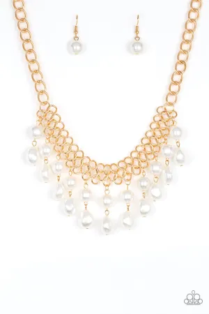 PAPARAZZI 5th Avenue Fleek - Gold Necklace