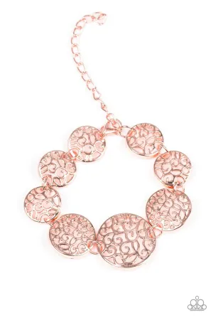 Paparazzi Bracelet ~ Dream WHIRL - Copper
