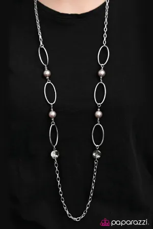 Paparazzi Necklace ~ A Role To SHINE For - Silver