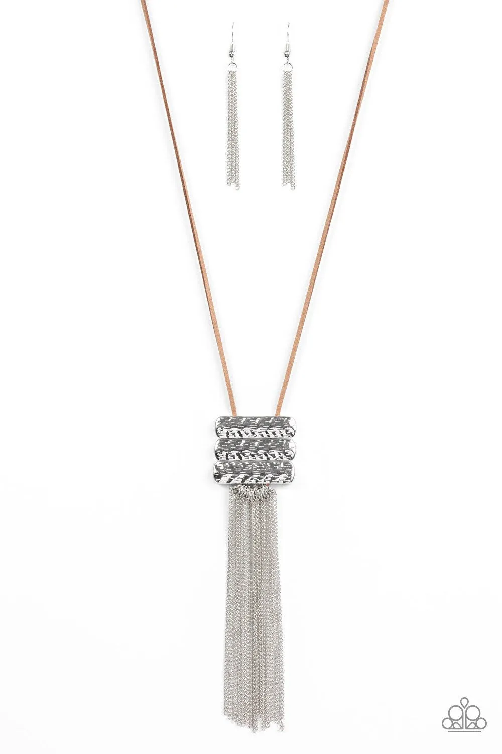 Paparazzi Necklace ~ All About ALTITUDE - Brown