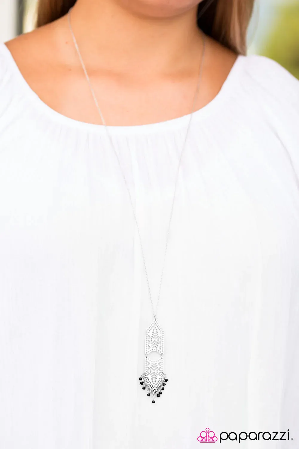 Paparazzi Necklace ~ Go Your Own Way - Black