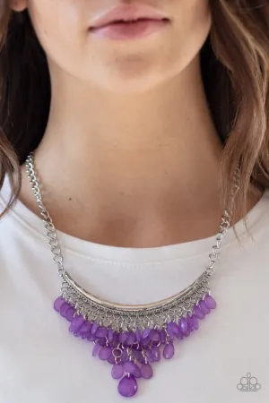 Paparazzi Necklace ~ Rio Rainfall - Purple