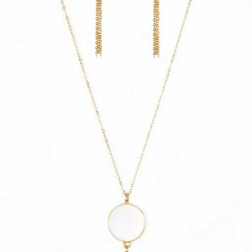 Paparazzi Necklace ~ Shimmering Seashores - Gold