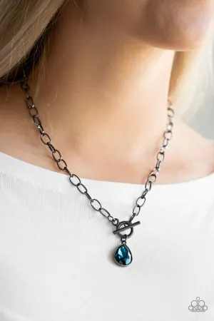 Paparazzi Necklace ~ So Sorority - Blue