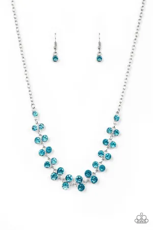 Paparazzi Necklace ~ Super Starstruck - Blue