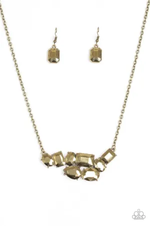 Paparazzi Necklace ~ Urban Dynasty - Brass