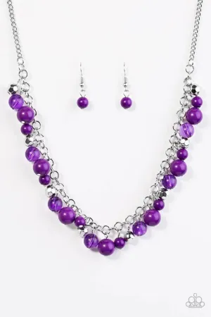 Paparazzi Necklace ~ Wander With Wonder - Purple