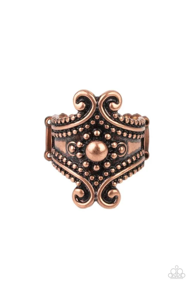 Paparazzi Ring ~ Artisan Artifice - Copper