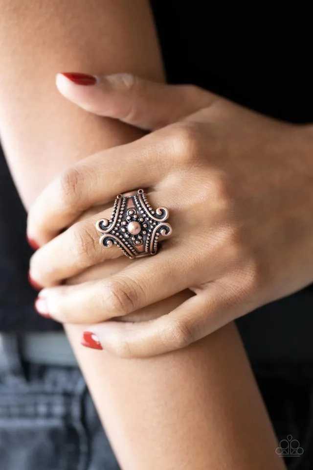 Paparazzi Ring ~ Artisan Artifice - Copper