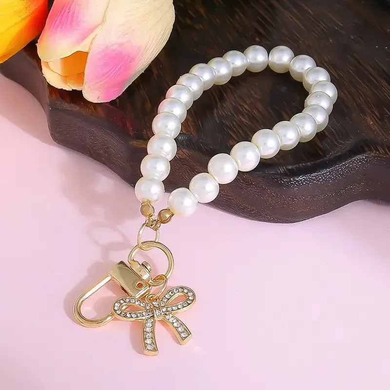 Pearl Bag Keychains