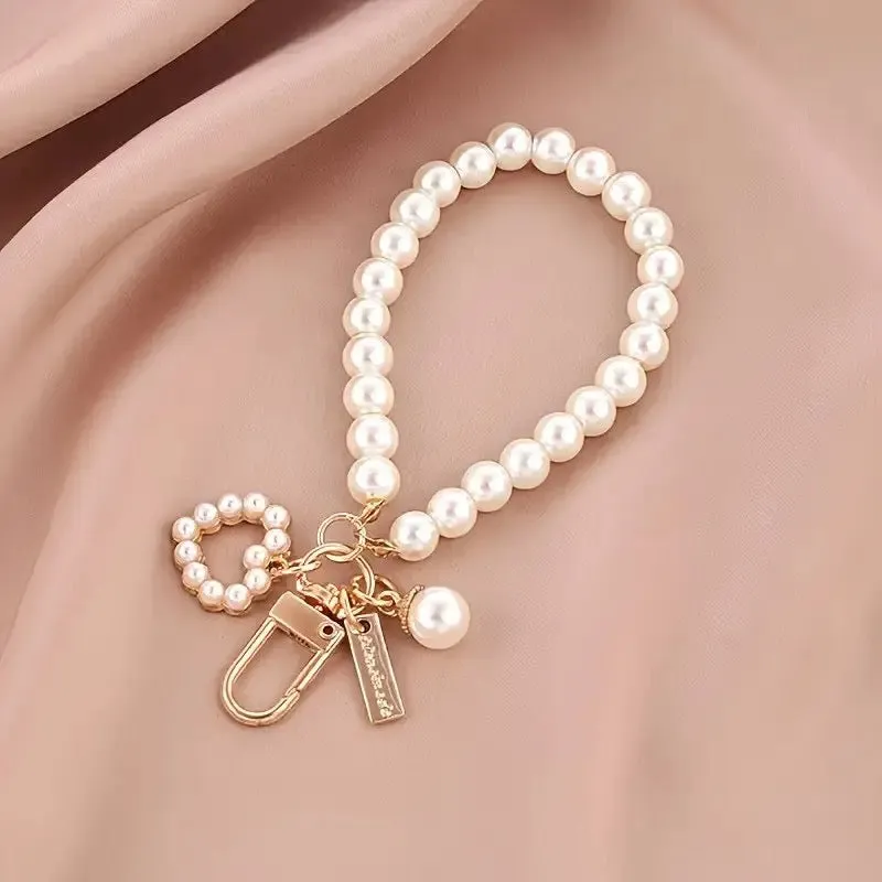 Pearl Bag Keychains