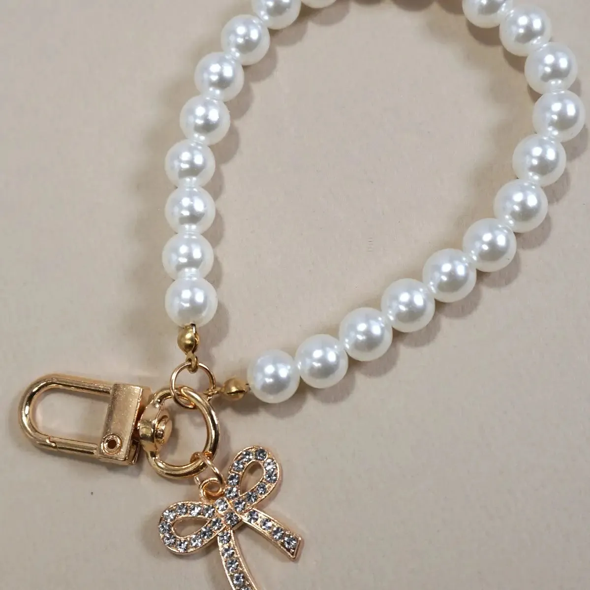 Pearl Bag Keychains