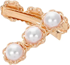 Pearl Duckbill Hair Clips Decorative Hair Barrettes for Women Strong Hold Clips for Styling Versatile Accessories for All Occasions