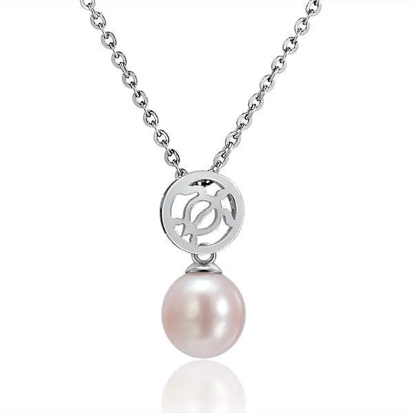 Pearl Polynesian Honu Medallion Pendant