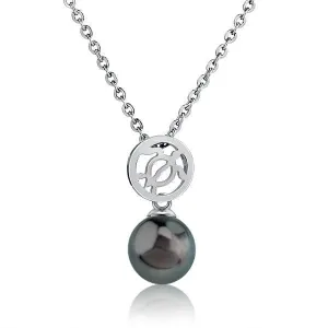 Pearl Polynesian Honu Medallion Pendant