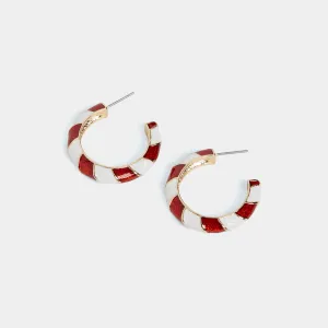 Peppermint Hoop Earring - Gold