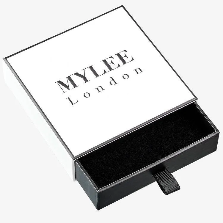 Personalised Three Ring Gold Necklace