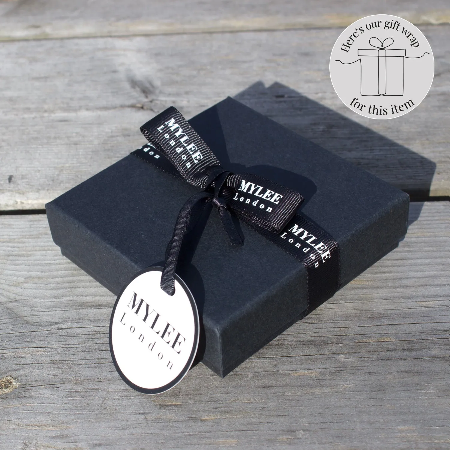 Personalised Three Ring Gold Necklace