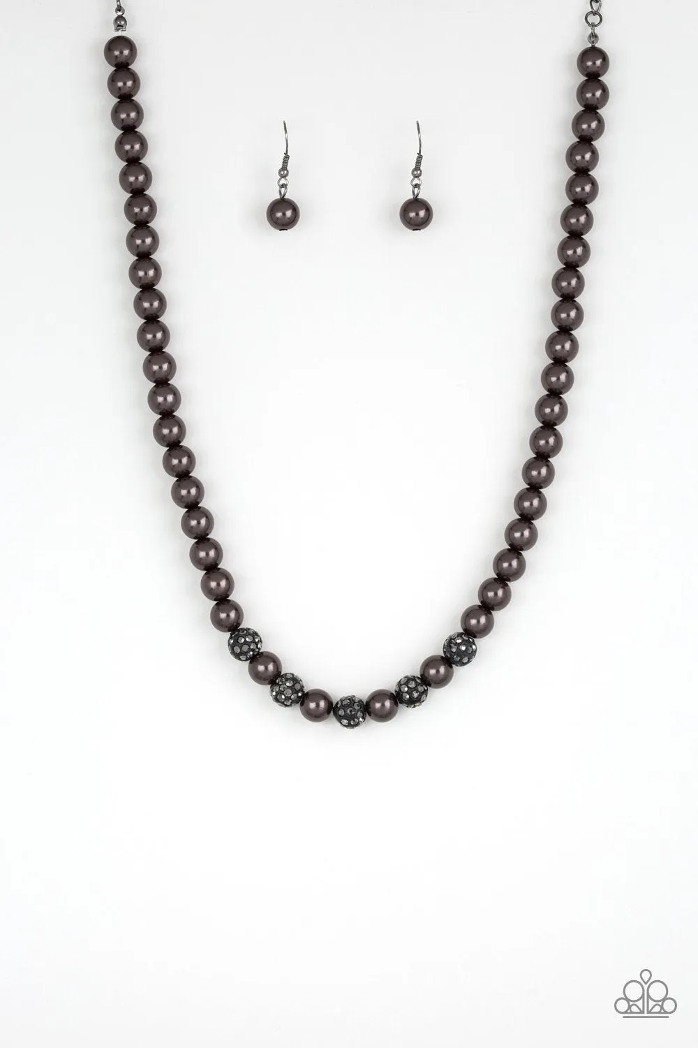Posh Boss - Black Necklace