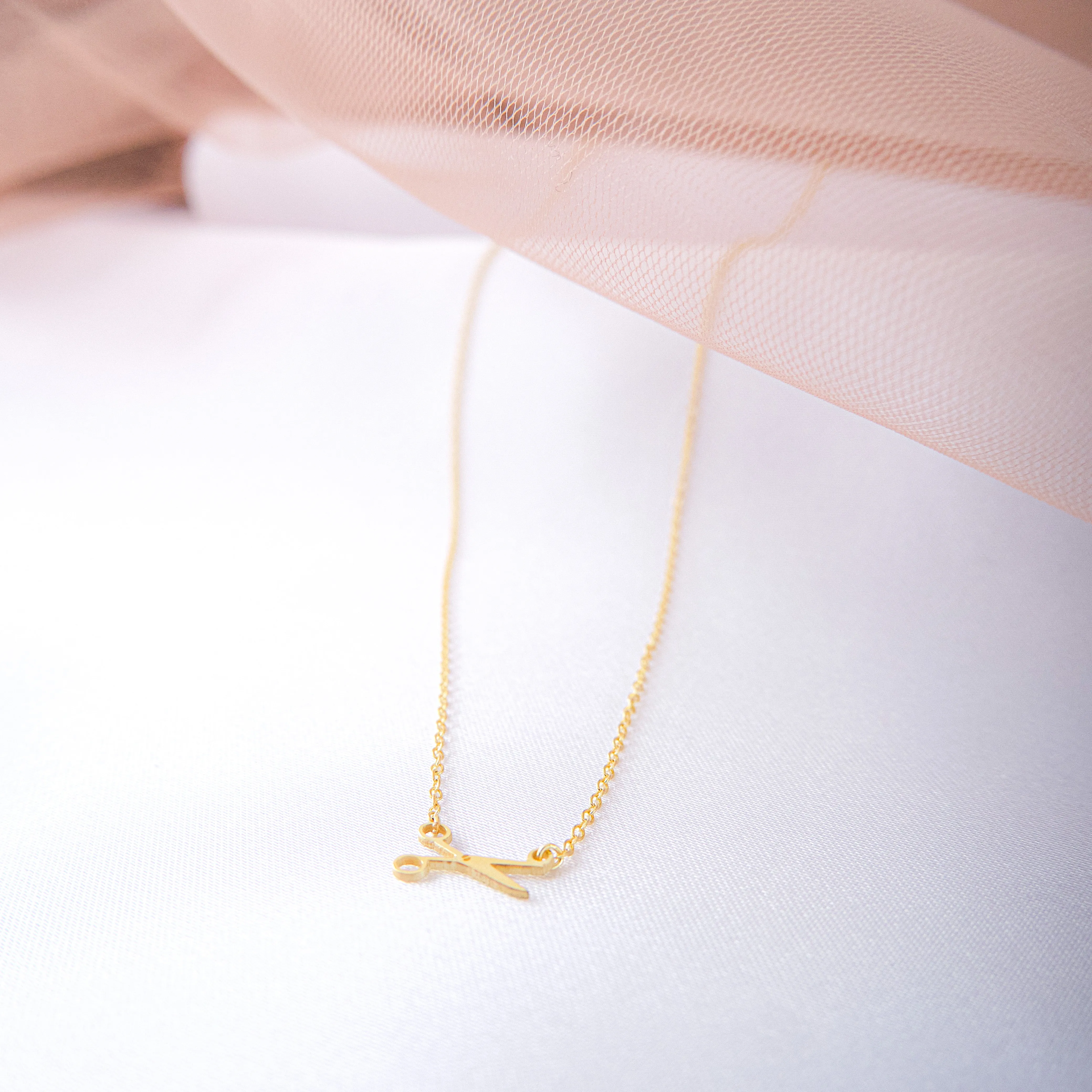 Pride Lesbian Necklace and WLW Scissor Necklace
