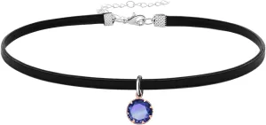 PU Black Choker Necklace for Women - Gothic Punk Cross Bee Choker Collar - Gifts for Sister, Friend, Daughter