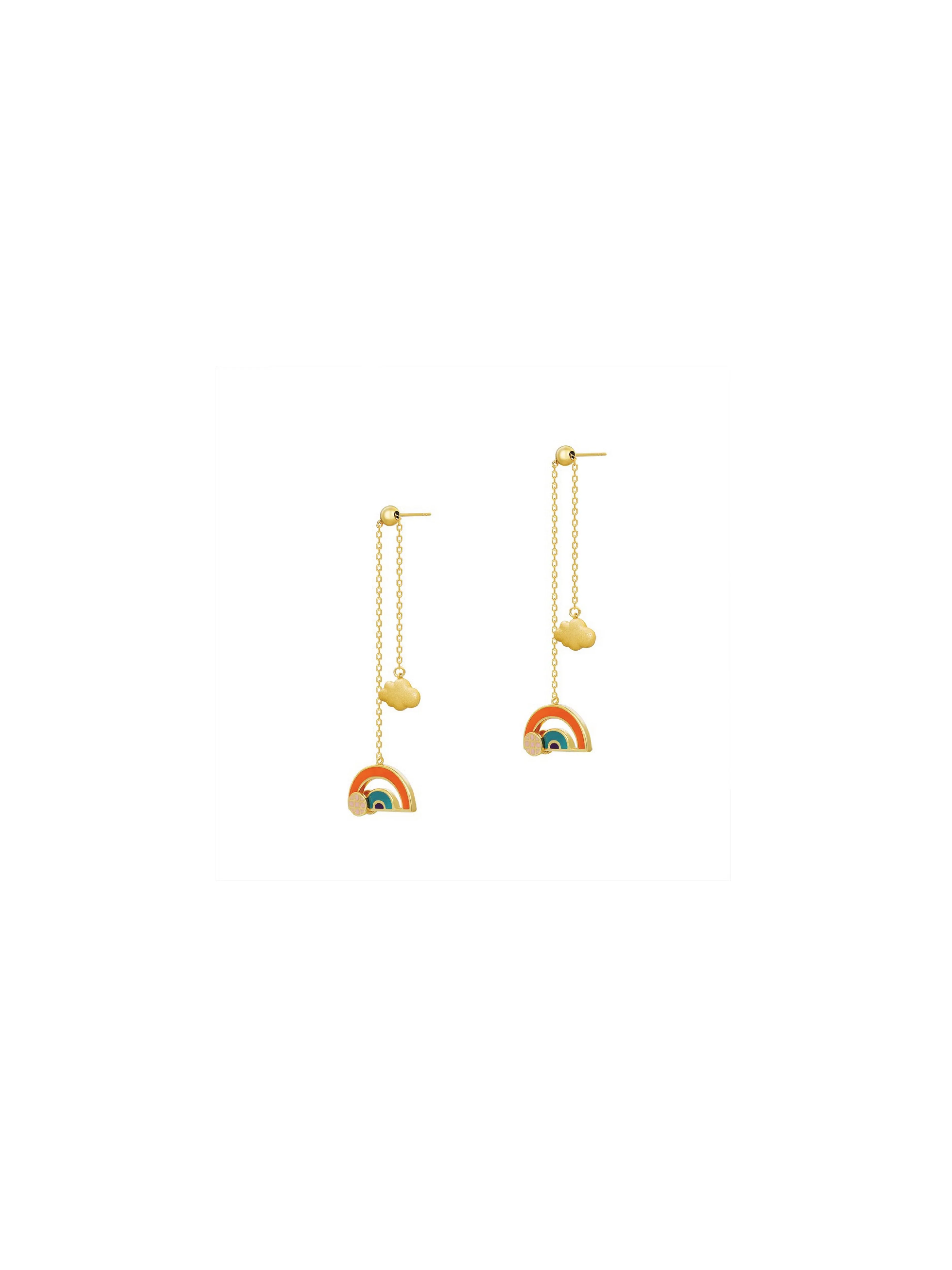 Rainbow Earrings (Pair)