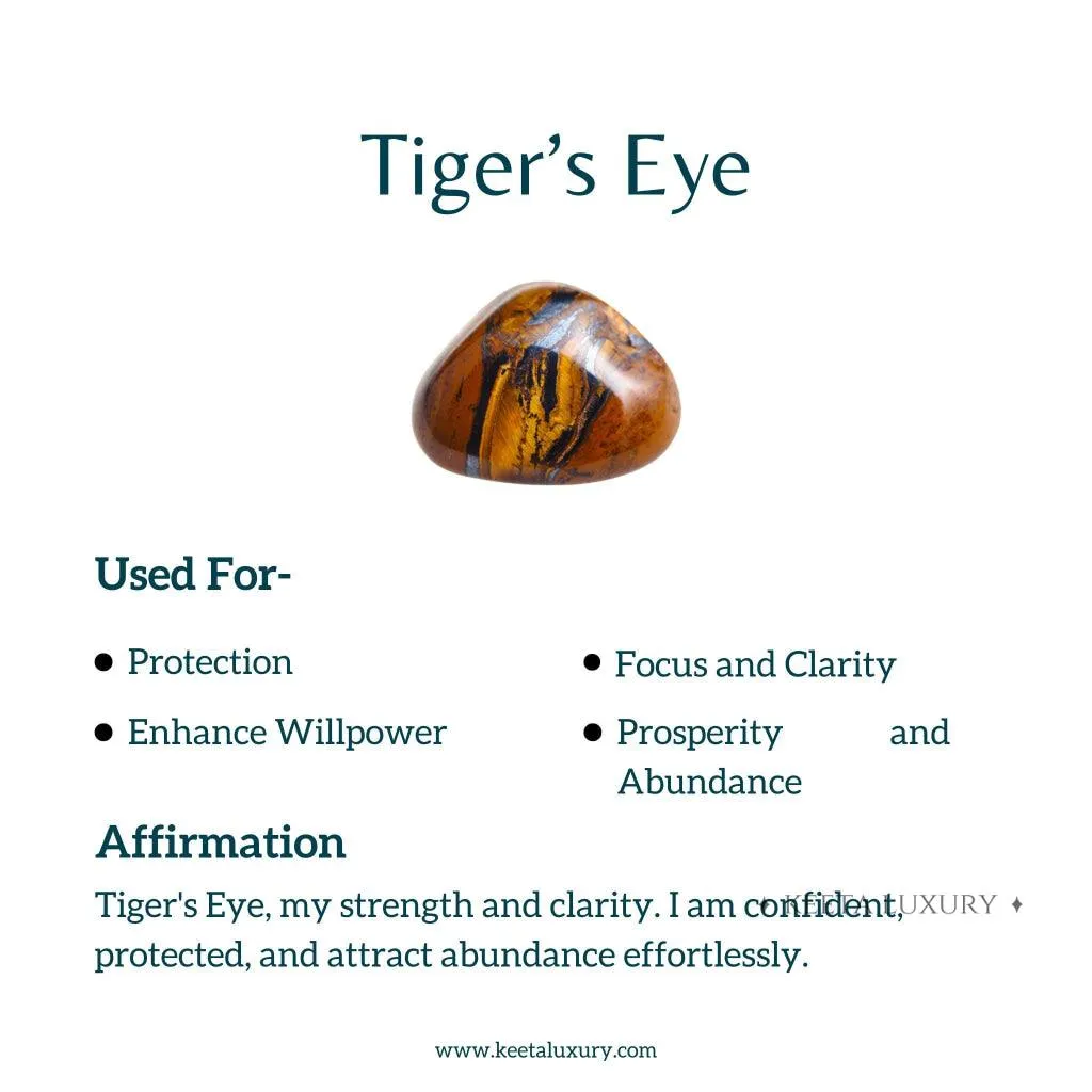 Red Raven - Tiger Eye Bracelet