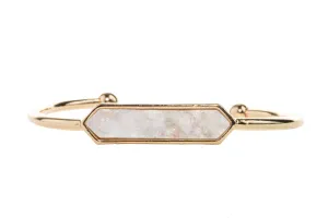 Revelation Druzy Quartz Cuff Bangle