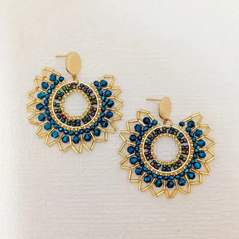 Rice Bead Earrings - Simple Beaded earrings