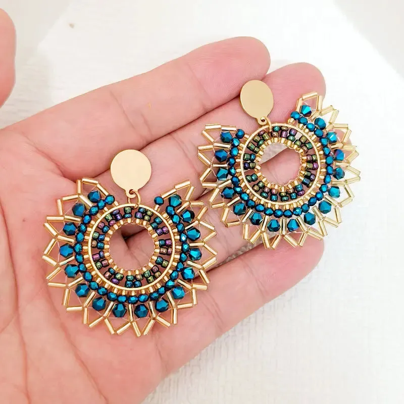 Rice Bead Earrings - Simple Beaded earrings