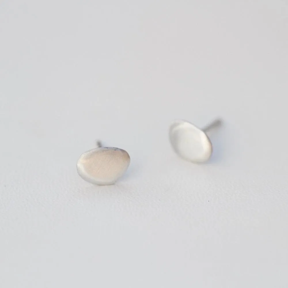 River Rock Post - Sterling Silver
