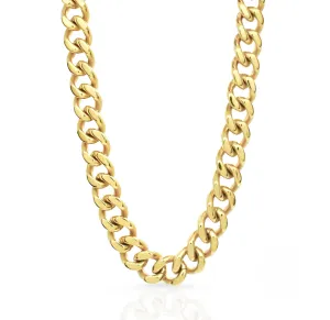 ROBERT GOLD CUBAN CHAIN NECKLACE