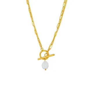 Round Baroque Style Necklace