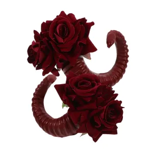 SAFIGLE 1 Pair Sheep Horn Hair Clips Devil Horns Clips for Girls Delicate Hair Decorations for Halloween Party Cosplay