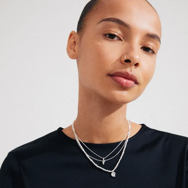 SEA 3-in-1 Necklace Set | Silver